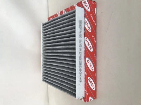 EUROFIL KARBONLU POLEN FILTRESI VW GOLF VII CRAFTER II TİGUAN II SKODA KAROQ KODİAQ OCTAVİA III SUPERB III SEAT LEON III ATECA AUDI A3 CABRYOLET Q2 TT ürün görseli 1
