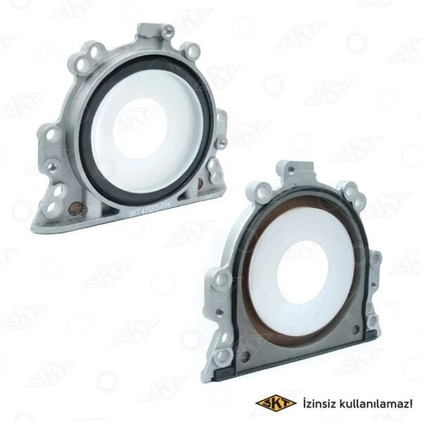SKT KRANK MİLİ ARKA(85x131-152x15.7)  AUDI A4-A6 /SEAT TOLEDO 1.4İ- 16İ 1.9TDI /SKODA OCTAVIA 1.6 / VW C ADDY I-II GOLF I-II-III-IV PASSAT POLO TRANSPORTER ürün görseli 1