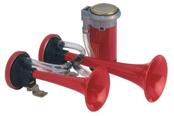 BOSCH HAVALI KORNA, İKİ TONLU, 12 V, 240W, 630/795 HZ, 117DB(A), UZUNLUK = 217 MM ürün görseli 1