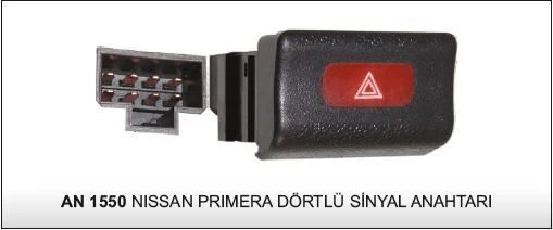 VERTEX FLAŞÖR ANAHTARI NISSAN PRIMERA ürün görseli 1