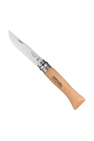 Opinel N°7 Vernikli Kayın Saplı Inox/Çelik Çakı ürün görseli 1
