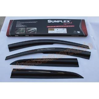 SUNPLEKS CAM RÜZGARLIĞI RENAULT CLIO SYMBOL 2013-2017 ÖN-ARKA SPORT STYLE ürün görseli 1
