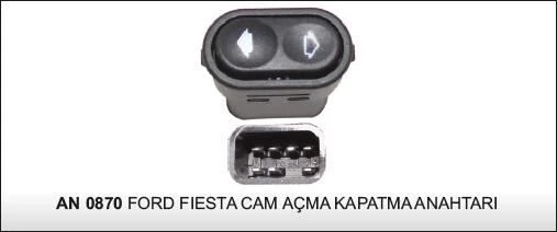 DODO CAM KALDIRMA ANAHTARI FORD FIESTA ürün görseli 1