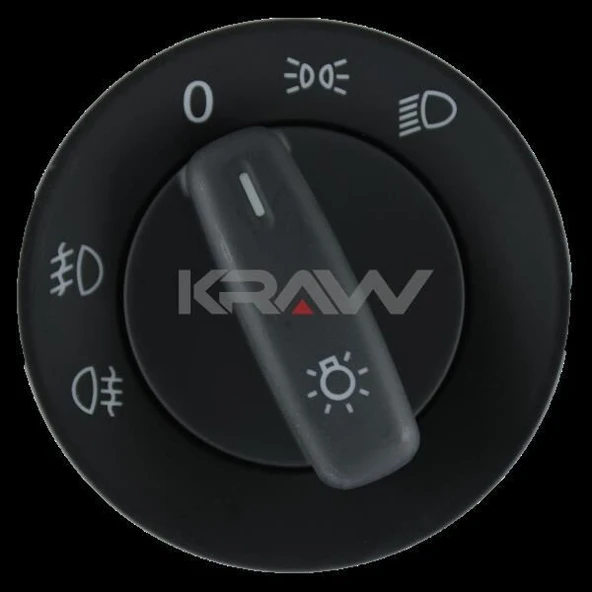 KRAW FAR ANAHTARI ÇİFT SİSLİ VW GOLF 5 - PASSAT - CADDY - T5 ürün görseli 1
