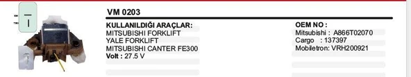 DODO KONJEKTÖR FORKLIFT 24V ürün görseli 1