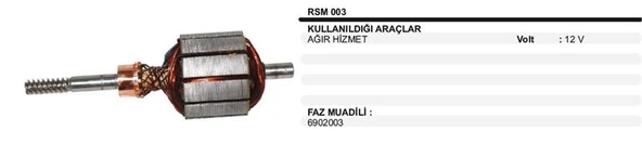REMARK SİLECEK KOLLEKTÖRÜ 12V AĞIR HİZMET ürün görseli 1