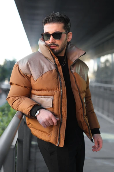 ERKEK ROBALI TORBA CEPLİ MONT - Resim 7