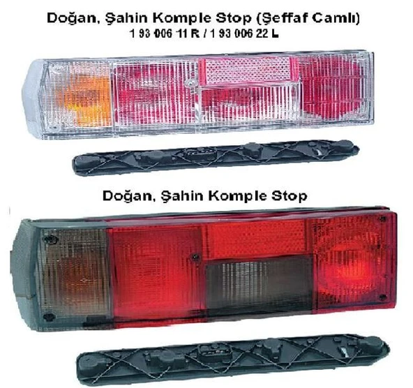 ESER STOP LAMBA DUYLU FIAT DKŞ ŞAHİN S SAĞ 93 . ürün görseli 1