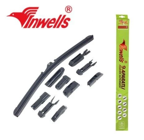 INWELLS 700MM 9 APARATLI BANANA TİP SİLECEK SÜPÜRGESİ ürün görseli 1