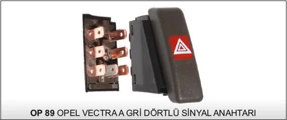 KOBE FLAŞÖR ANAHTARI GRİ OPEL VECTRA A ürün görseli 1