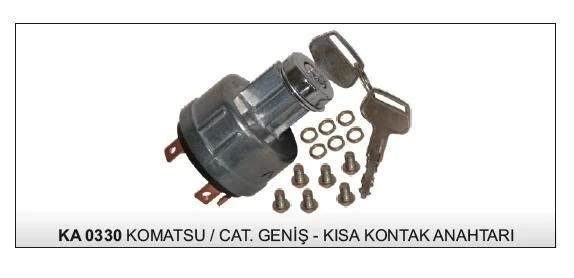 VERTEX KONTAK ANAHTARI KOMATSU/CAT.GENIS KISA ürün görseli 1