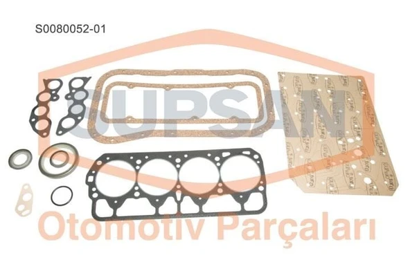 SUPSAN MOTOR CONTA TAM TAKIM FIAT 131-1600 (KRANK KEÇE 70×90 X 10) Keçeli, SKC li ürün görseli 1