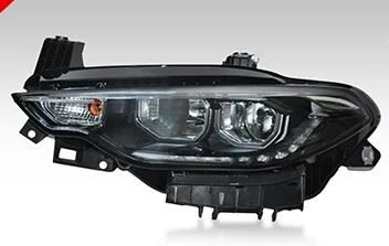 AYFAR FIAT EGEA FAR MOTORLU SAĞ  ( 2016 - 2020 ) KROM ÇITALI - LED DRL+PARK ürün görseli 1