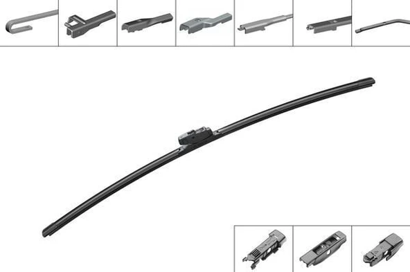 Bosch Aeroeco Tek Silecek AE700 4 Aparatlı Universal ürün görseli 1