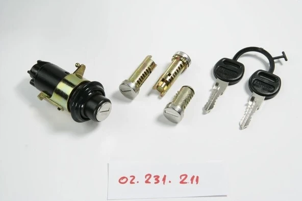 MİTA 4'LÜ KİLİT SET 88/99 MODEL FIAT DKŞ ürün görseli 1