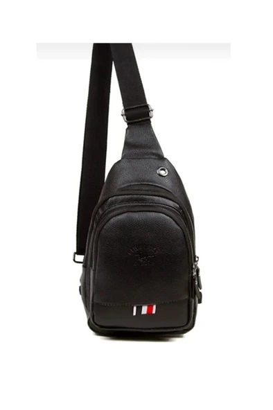Newıshpolo 1064-26 Deri BodyBag Çapraz Çanta ürün görseli 1