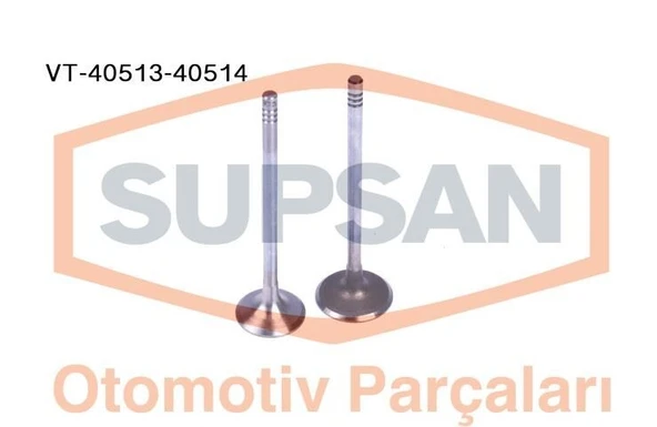 SUPSAN SUBAP TAKIM OPEL CORSA 1.2-1.4 16V TWİNPORT (ENG. Z14XEP) 16 SUBAP - LPG'ye Uyumlu ürün görseli 1