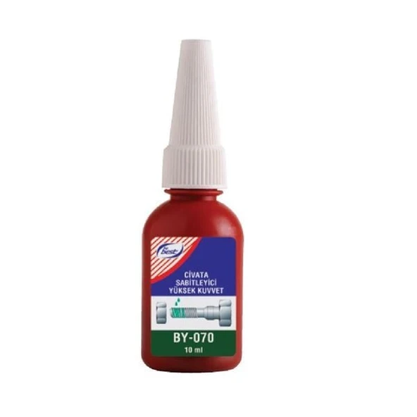 BEST BY-070 CİVATA SABİTLEYİCİ YÜKSEK KUVVET 10 ML ürün görseli 1