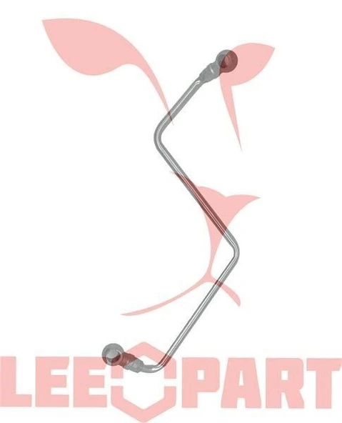 LEEOPART TURBO YAĞLAMA BORUSU 1.4 HDI (DV4 )MOTOR TIPI 206 207 307 C2 C3 FIESTA ürün görseli 1