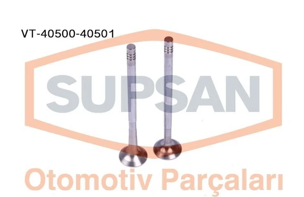 SUPSAN SUBAP TAKIM FIAT DOBLO, PALİO, ALBEA, PUNTO 1.3 MULTİJET 16 V/1.3 JTD 16V  (ENG. 188 A9.000) OPEL AS TRA/CORSA 1.3 CDTI 16V (ENG. Z13CDTI) 16 Supap ürün görseli 1
