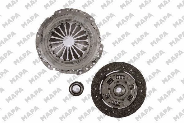 MAPA  DEBRİYAJ SET VW GOLF V / POLO 1.4 16 V - 1.4 FSI BBY - AUA MOT SKODA FABIA 1.4 (101 HP) SEAT CORDOBA  IV / IBIZA IV /LEON 1.4 16 V  AUDI A2 1.4 ürün görseli 1