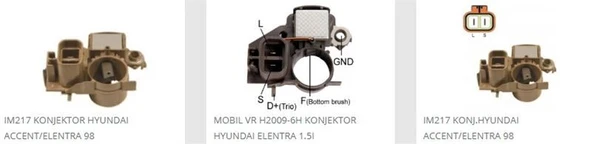 VERTEX KONJEKTÖR HYUNDAI ACCENT/ELANTRA 98-> ürün görseli 1