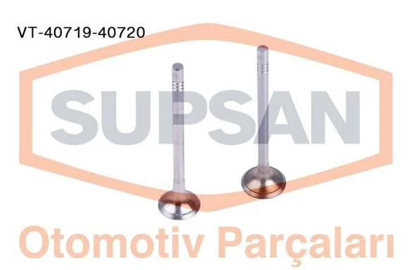 SUPSAN SUBAP TAKIM VW GOLF 6, PASSAT 1.6 TDI, POLO 1.2 TDI (ENG. CAYA-CAYB -CAYC)-SEAT IBİZA 5,LEON,ALTEA,S KODA OCTAVİA 1.6 TDI 16 Supap ürün görseli 1