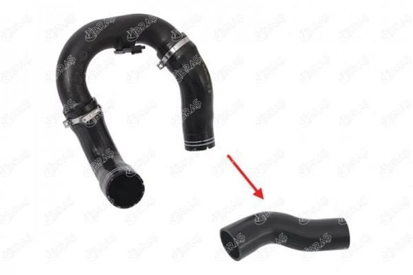 İBRAŞ TURBO HORTUMU (KÜÇÜK) FIAT DOBLO 1.6MJTD/2.0MJTD 09- ürün görseli 1
