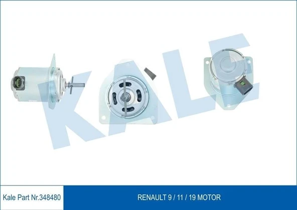 KALE FAN MOTORU MOTOR RENAULT R9 / R11 / R19 SOKETLİ ürün görseli 1
