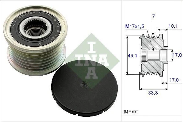ALTERNATÖR KASNAGI MERCEDES VITO OM622 W447 14 . RENAULT R9M M9R H5F MEGANE LAGUNA SCENIC MASTER . N ürün görseli 1