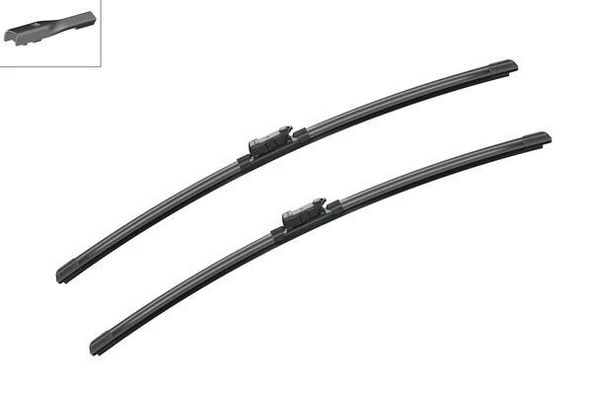 AEROTWİN SİLECEK SETİ - [600/600 MM] VW AMAROK 2.0 TDI; AMAROK 2.0 TDI 4MOTİON; AMAROK  2.0 TSI; AMAROK 3.0 TDI; AMAROK 3.0 TDI 4MOTİON; C ürün görseli 1