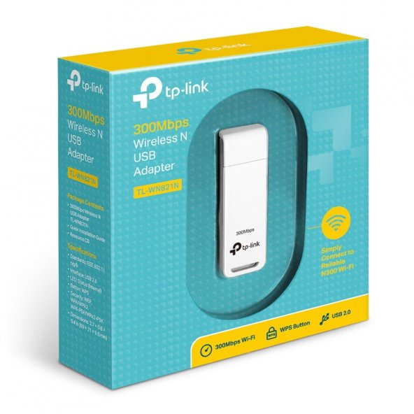 Tp-Lınk TL-WN821N 300MBPS USB Wıreless Adaptör - Resim 3