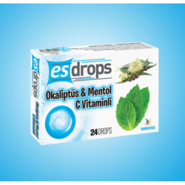 Esdrops Okaliptüs, Mentol, C Vitamini Pastil ürün görseli 1