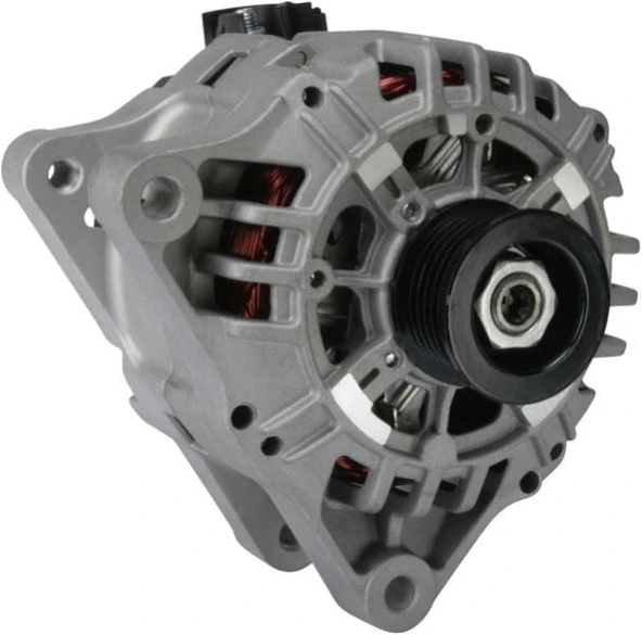 CARGO ALTERNATOR 12V 90A PEUGEOT 206 206+ 307 406 BERLINGO BIPPER CITROEN C4 C5 NEMO PARTNER FIAT SCUDO ürün görseli 1