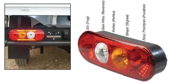 AYGERSAN STOP LAMBA (DUYLU)12V FORD TRANSIT YM. KMY V347 08- ürün görseli 1