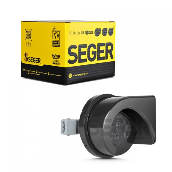 SEGER ELEKTRİKLİ MEGADADAT KROMLU KORNA 12V TK ürün görseli 1