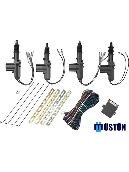 ÜSTÜN 12V MERKEZİ KİLİT SETİ 4 MOTORLU ürün görseli 1