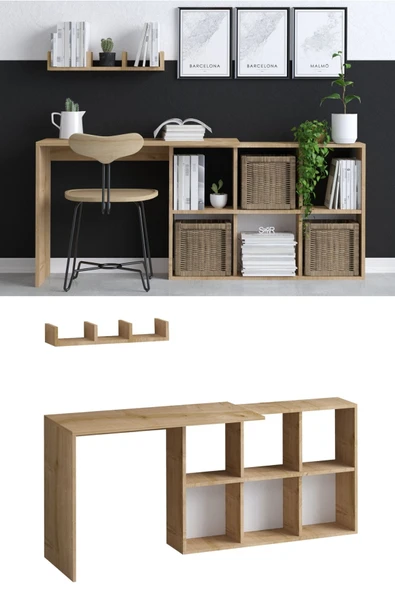 Decormet Blake Çalışma Masası - Resim 4