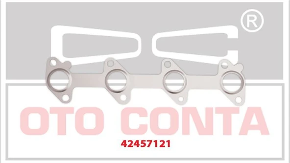 OTOCONTA EKSOZ MANIFOLT CONTASI (CELIK) RENAULT CLIO FLUENCE DUSTER MEGANE 1.5DCI K9K K9K 700-702-704-710-722 ürün görseli 1
