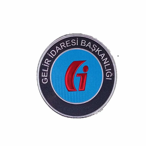 Gelir Idaresi Başkanlığı Gögüs Arması 7 cm 3D Plastik Tpu, Yeni Tip, Cırtlı, Standart Ölçü, ürün görseli 1