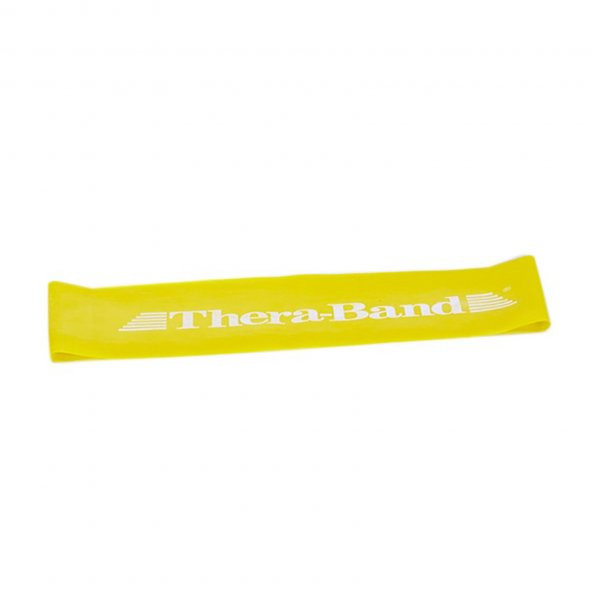 THERABAND PROFESSİONAL RESİSTANCE BAND LOOPS SARI- THERABAND LOOPS DİRENÇ LASTİĞİ HIZLI KARGO ürün görseli 1