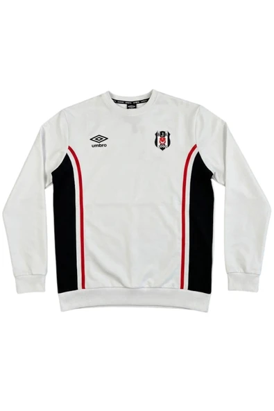 Umbro Beşiktaş Antrenman Sweat Beyaz 25/26 ürün görseli 1