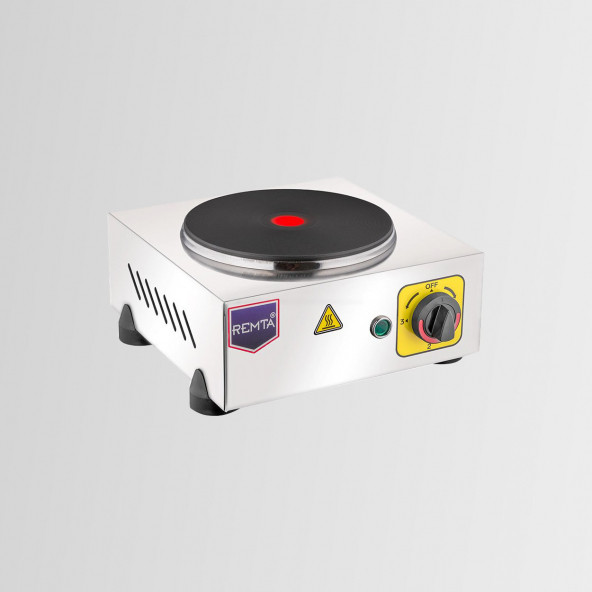 Remta Plt1 Tekli Set Üstü 1500 W Pleyt Isıtıcı Elektrikli Ocak 19 Cm Çap ürün görseli 1