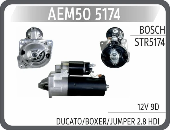 AEM MARS MOTORU FIAT DUCATO / PEUGEOT BOXER / CITROEN JUMPER 2.8 HDI 12V 9D ürün görseli 1