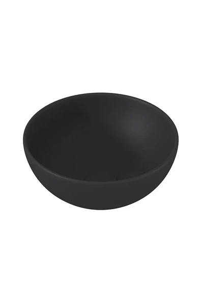 Sottile Slim Line Çanak Lavabo 26 Cm Mat Siyah 1471-004-0125 ürün görseli 1