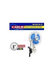 CARUB 12V 6 INÇ VANTUZLU VANTİLATÖR ürün görseli 1
