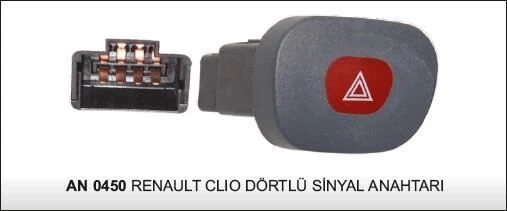 DODO ANAHTAR FLAŞÖR RENAULT CLIO  10905 - AN753 - AN0450 ürün görseli 1