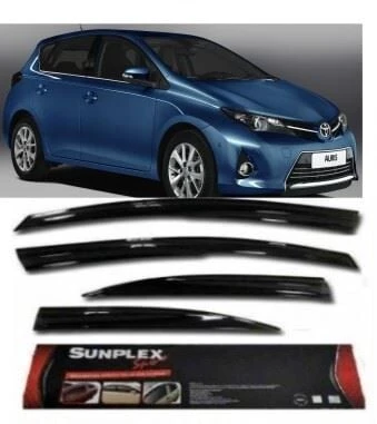 SUNPLEKS CAM RÜZGARLIĞI TOYOTA AURIS 2013-2017 ÖN-ARKA SPORT STYLE ürün görseli 1