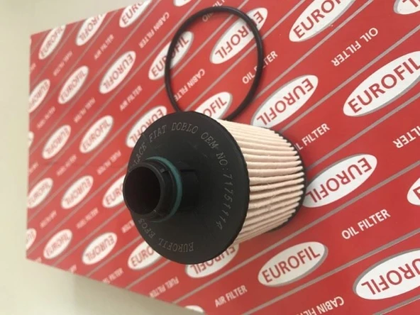 EUROFIL EKOLOJİK(KAĞIT TİP) YAĞ FILTRESI FIAT DOBLO 1.3MJT, 1.6JTD 10 LİNEA 09OPEL ASTRA J 1.3CDTİ 09, CORSA D 06 PEUGEOT BYPPER 10 NEMO 10 ürün görseli 1