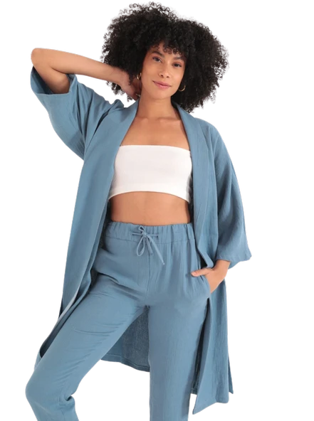 Kimono Üst - İNDİGO ürün görseli 1